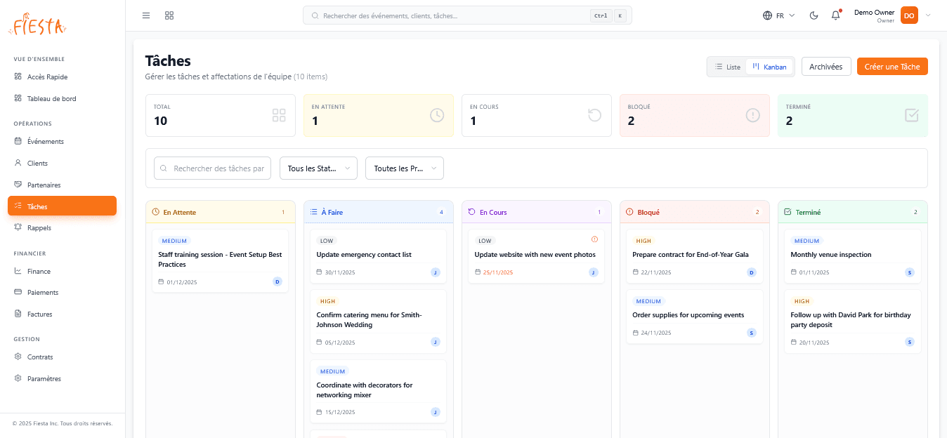 Fiesta Dashboard Preview 5